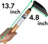 HACHIEMON Japanese Weeding Sickle Very Sharp Edge Nejiri Gama Left-Handed Version