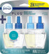 Febreze Plug in Air Fresheners, Heavy Duty Crisp Clean, Odor Eliminator for Strong Odors, Scented Oil Refill (2 Count)