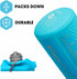Hydrapak Flux - Collapsible Backpacking Water Bottle (1.5 Liter) - BPA Free, Ultra Light, Spill-Proof Twist Cap - Mammoth Grey