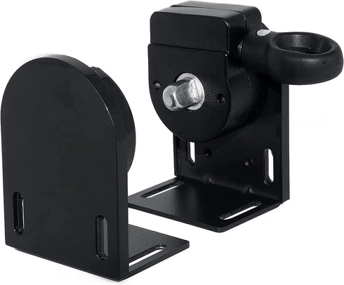 UD Universal Replacement Mounting Bracket for IndoorOutdoor Roller Shade, Roller Blind Accessories (Black Cordless Bracket) QSZJ