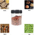8oz Plastic Jars With Lids, Airtight Container for Food Storage, Clear Plastic Jars Ideal For Dry Food, Peanut Butter, Honey Jam,Cosmetics, Cream, Bathroom and Storage(set of24)