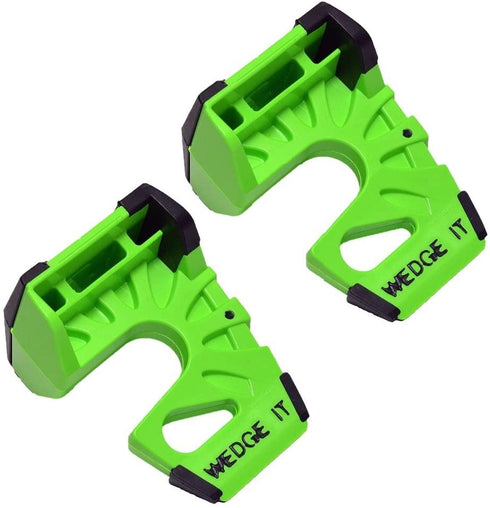 Wedge-It - The Ultimate Door Stop - Lime Green - TWO PACK