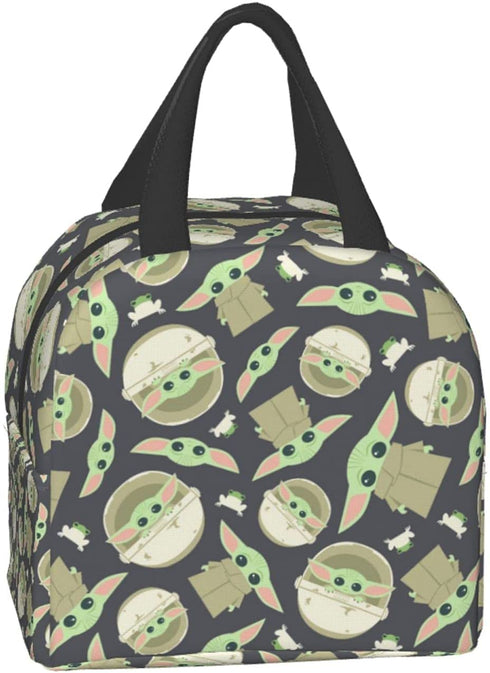 Quelnegcre Reusable Insulated Lunch Bag for WomenMen Leakproof Cooler Tote Bag Freezable Lunch Box Container for Office Work School Picnic Beach