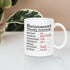 Funny Retirement Gifts, Retirement Weekly Schedule Coffee Mug, Retirement Gifts for Men Women 2021, Gift Idea for Retirement, Funny Coworker Gifts, Retired Mug 11 Oz White