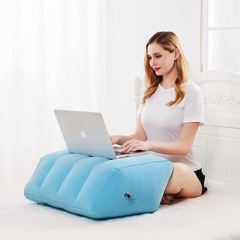 Leg Elevation Pillow,Inflatable Wedge Pillows for Leg & Back Discomfort-Improve Sleep Quality Promote Blood Circulation Reduce Swelling