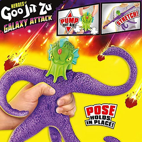Heroes of Goo Jit Zu Galaxy Attack S5 AIR VAC PK - ORBITOR, Multicolor, 41222