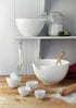 Portmeirion Sophie Conran Collection - (4) Measuring Cups (Celadon) - Dishwasher, Microwave, Freezer and Oven Safe - Made in England