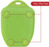 Dexas Chop & Scoop Cutting Board, 9.5 by 13 inches, Solid Green