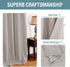H.VERSAILTEX Blackout Curtain for Living Room Thermal Insulated Window Treatment Curtain Extra Long 108 inch Length Energy Saving Solid Grommet Top Blackout Drape, One Panel, Taupe