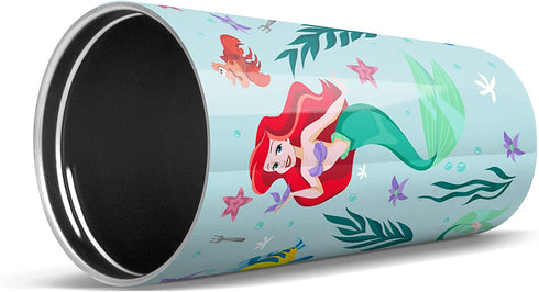 Simple Modern Disney Insulated Tumbler Cup with Flip Lid and Straw Lid | Reusable Stainless Steel Water Bottle Iced Coffee Travel Mug | Classic Collection | 16oz The Little Mermaid Ariel's Treasures
