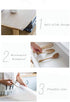 Bloss Shelf Liners Waterproof Non Adhesive Cabinet Liner for Bathroom, Kitchen, Desks, Cupboard, Refrigerator, ect, Clear Drawer Mat 17.7''×177''