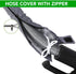 Nadair OVO Universal Padded Cover, Fits All 40 to 42 ft Central Vacuum Hose, Machine Washable, Easy to Install with Zipper, 42ft, Grey