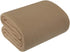 JMR Fleece Throw Blankets for Bed, Couch, or Sofa - Ultra-Soft and Warm Microfiber Plush Blanket for Home and Outdoor Use (Beige, 66X90)