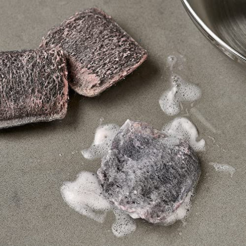 Brillo Steel Wool Soap Pads, Long Lasting, Original Red Scent Cleaning (10 Count, Pack of 1)