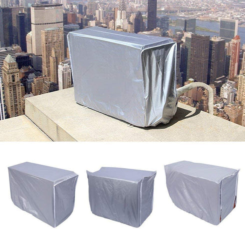 Outdoor Air Conditioner Cover Waterproof Air Conditioner Dust Cover for Home (#3 94*40*73cm )