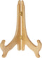 Bard's Hinged Medium Wood Stand, 9" H x 8.25" W x 5" D (for 9" - 10.5" Plates)