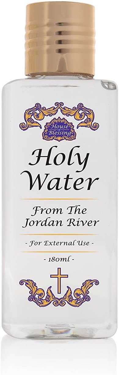 Holy Water From The Jordan River 180ml with Certificate and House Blessing Card