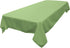 LA Linen Polyester Poplin Washable Rectangular Tablecloth, Stain and Wrinkle Resistant Table Cover 60x90, Fabric Table Cloth for Dinning, Kitchen, Party, Holiday 60 by 90-Inch, Sage