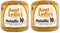 Aunt Lydia's Crochet Cotton Metallic Crochet Thread Size 10 (2 - Pack) (Gold/Gold)