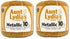 Aunt Lydia's Crochet Cotton Metallic Crochet Thread Size 10 (2 - Pack) (Gold/Gold)