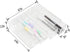 JING CAI Clear cosmetic Makeup and Jewelry and pencils Storage Case Display ,4drawers - Spacious Design - Great for Bathroom, Dresser, Office desk organizer, Vanity and Countertop