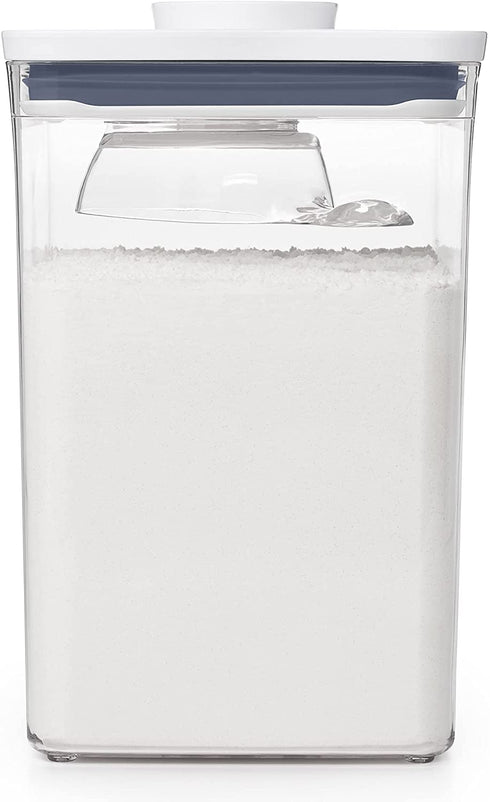 OXO Good Grips POP Container 1/2 Cup Scoop, Clear