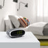 Jensen JENSEN JCR-175 AM/FM Alarm Clock Radio with 0.9-Inch Green LED Display, Black