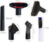 Replacement Vacuum Cleaner Accessories for 1 1/4 inch & 1 3/8 inch Mini Brush Kit for Home Air Vents Corner
