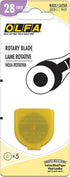 OLFA Rotary Blade Refills 28mm 5/Pkg