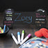 Ollypop Dog Milestone Chalkboard Sign - Birthday Photo Double Sided Reusable Keepsake Message with Stands for Adoptions, Birthday Parties, Holiday, Celebrations