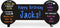 Ollypop Dog Milestone Chalkboard Sign - Birthday Photo Double Sided Reusable Keepsake Message with Stands for Adoptions, Birthday Parties, Holiday, Celebrations