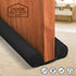 Holikme Twin Door Draft Stopper Weather Stripping Window Breeze Blocker Adjustable Door Sweeps 34inch ?Black