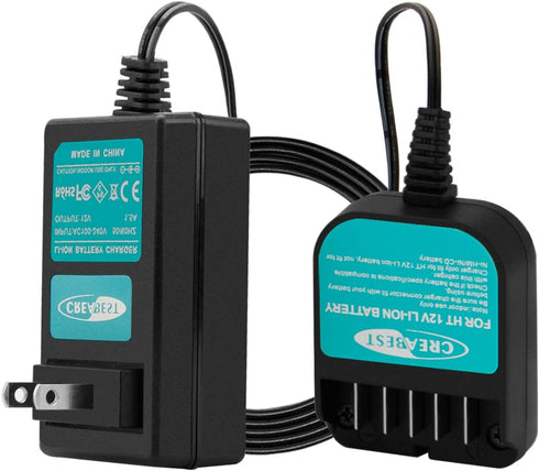 Creabest New Li-ion 10.8V-12V Battery Charger Compatible with Hitachi 331065 BCL1015 BCL1015S 329370 329371 329389 (NOT for Ni-MH/Ni-Cd Battery)