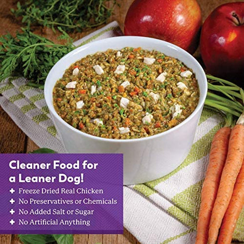 Dr. Harvey's Specialty Diet Healthy Weight Chicken Recipe, Human Grade Dehydrated Dog Food with Chicken, Trial Size (5.5 Ounces)
