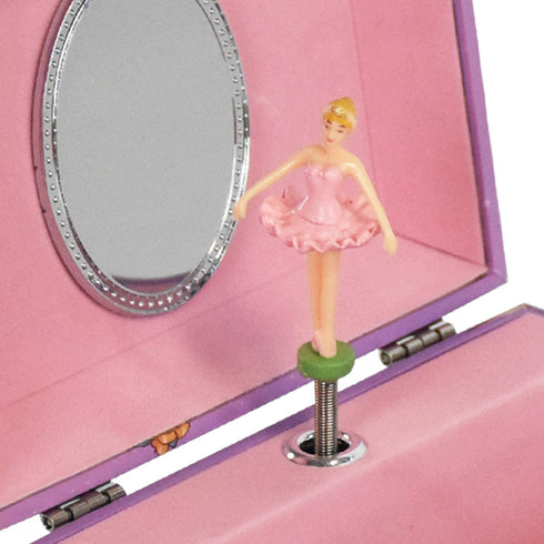 Laxury 5-inch Music Jewelry Box, Swan And Ballerina Design, Kids Jewelry Box, Ballerina Jewelry Box, Jewelry Boxes For Girls, Gifts For Girls From 7 To 12 Years Old