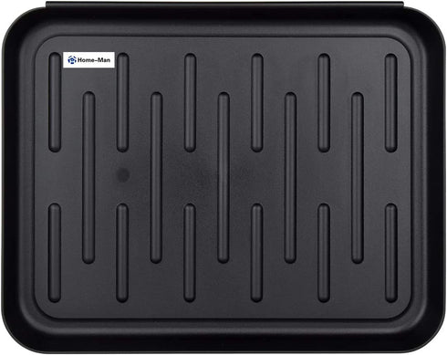 Home-Man Pet Food Tray - Dog Food Mat and Cat Food Mat - Pet Water Bowl Mat for Containing Spills, Waterproof Boot Tray Mat - Shoe Tray Mat (Set of 1)