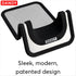 DANDY SpoonBest„¢ Non-Slip Silicone and Stainless Steel Spoon Rest/Tongs Holder for Stovetop, Countertop, and BBQ grill - Dishwasher Safe (Quantity = 1)