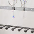 MORIGEM Jewelry Organizer, 5 Tier Jewelry Stand, Decorative Jewelry Holder Display with White Tray for Necklaces, Bracelets, Earrings & Rings, Dark Gray