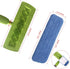 5 Pack Microfiber Mop Pads Head Wet Dry Mops Refill for 15" Flat Mop Base Blue