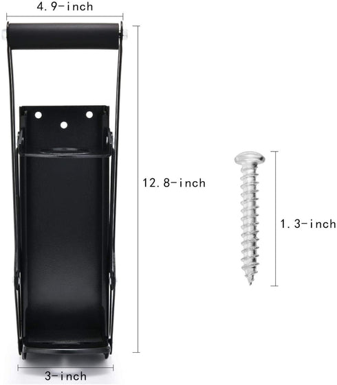 Can Crushers for Recycling, Aluminum Can Crusher for 16oz & 12oz Soda & Beer Can, Wall Mounted Can Smasher with Gloves
