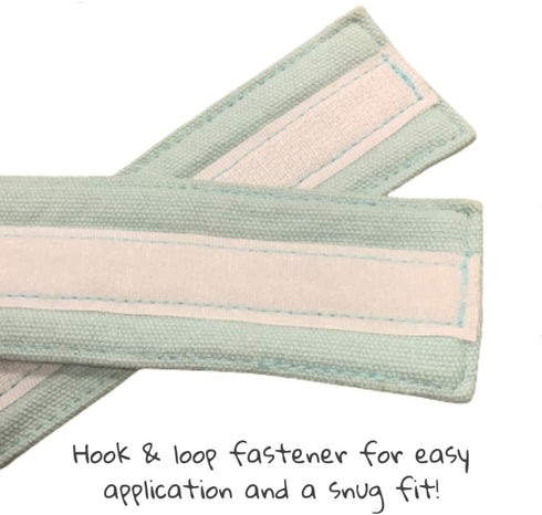 Harleys Cake Strips Easy Bake Oven Accessories I PACK OF 2 - Even Baking Strips for Cake Pans I 48 Long & 1.75 Wide Adjustable Hook and Loop Fastener Strap - Cotton Fabric Strip I Baking Tools