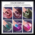 Morovan Cat-Eye Gel Nail Polish Kit - 6 Glitter 9D Magnetic Colors Changing Gel Nail Polish Set Holographic Cat-Eyes Temperature Rainbow Mood Changing Phantom Chameleon Nail Polish Kit
