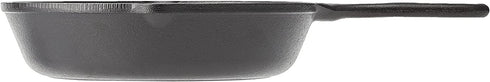 Lodge Wildlife Series-8" Cast Iron Skillet with Duck Scene, 8", Black