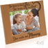 KATE POSH So There is This Girl She Calls me Mommy - Natural Engraved Wood Photo Frame - Mother and Daughter Gifts, Mother's Day, Best Mom Ever, New Baby, New Mom (4x6-Horizontal)
