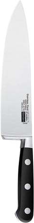 Cooks Standard 8-Inch/20cm Stainless Steel Chef's Kitchen Knife, Multi Purpose 8-Inch, 8", Black