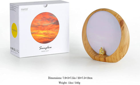 mamre Sunset Lamp Anniversary Wedding Valentine™s Day Gift Ideas, Sunset Glow Light Centerpiece Table Decorations Gifts for Mom Birthday Gift, The Beautiful Sunset We Share