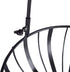 DII Metal Kitchen Storage Collection Farmhouse Stand Fruit Basket with Banana Hook, Vintage Black