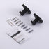KES Towel Hook for Bathroom Coat Hook Wall Mounted Robe Hook SUS 304 Stainless Steel Matt Black 2 Pack, A22560-BK-P2