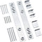 Microwave Under Cabinet Mounting Kit WX4-A019 JXA019K Compact Undercabinet Mounting Kit Replacement by AMI PARTS for G.E Microwave Oven AP3205226, JXA019K