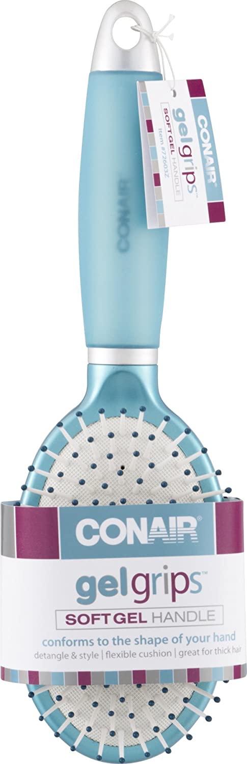 Conair Gel Grips Soft Gel Handle Hair Brush